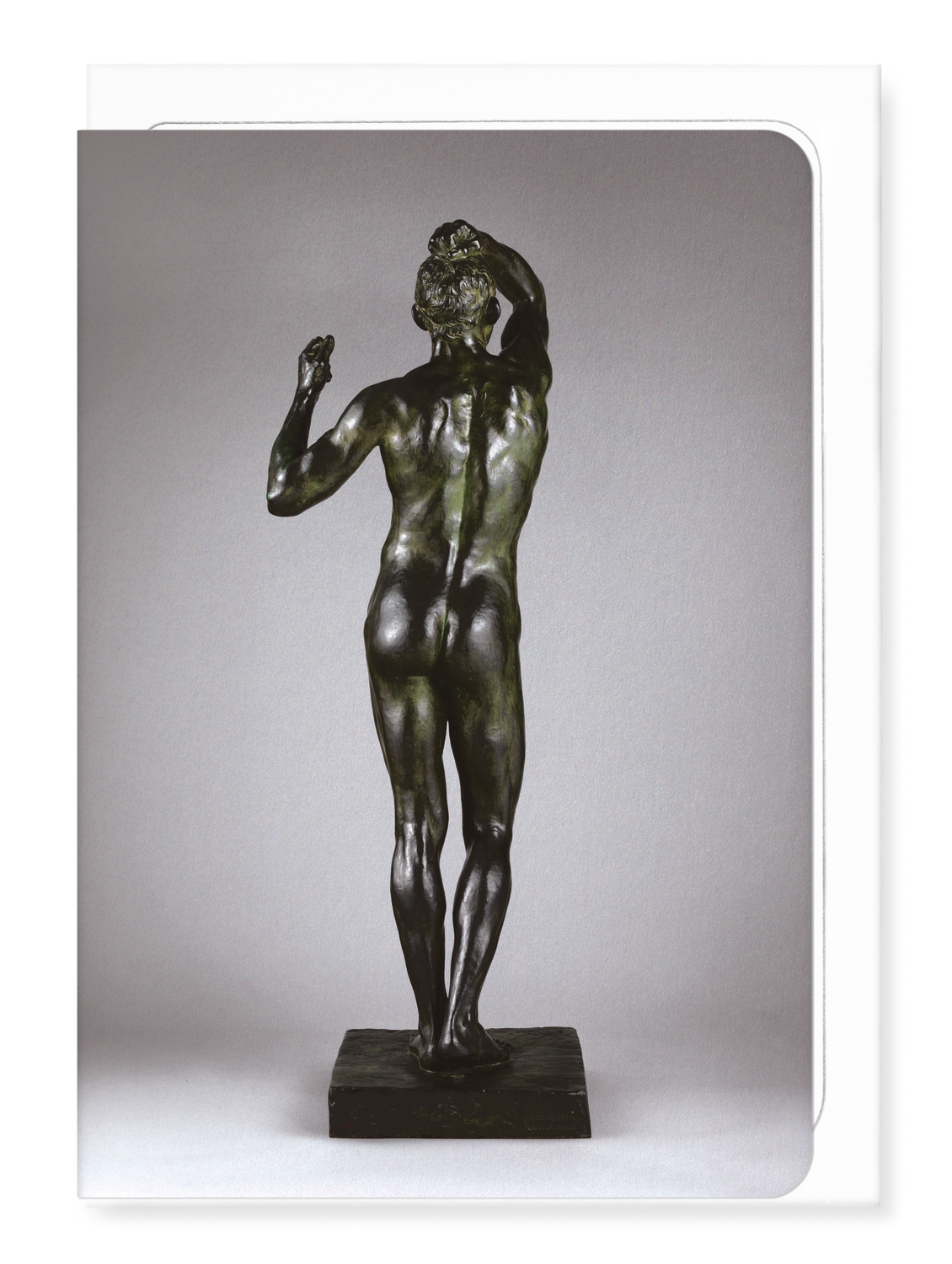 Ezen - The Age of Bronze - Back (c.1906) - Greeting Card - Front