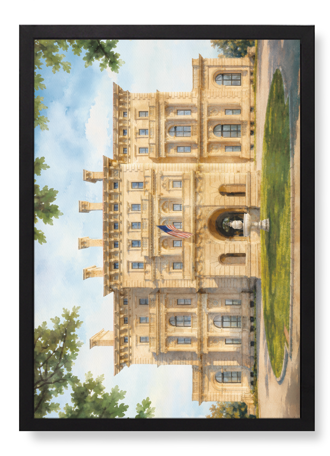 Print in the frame