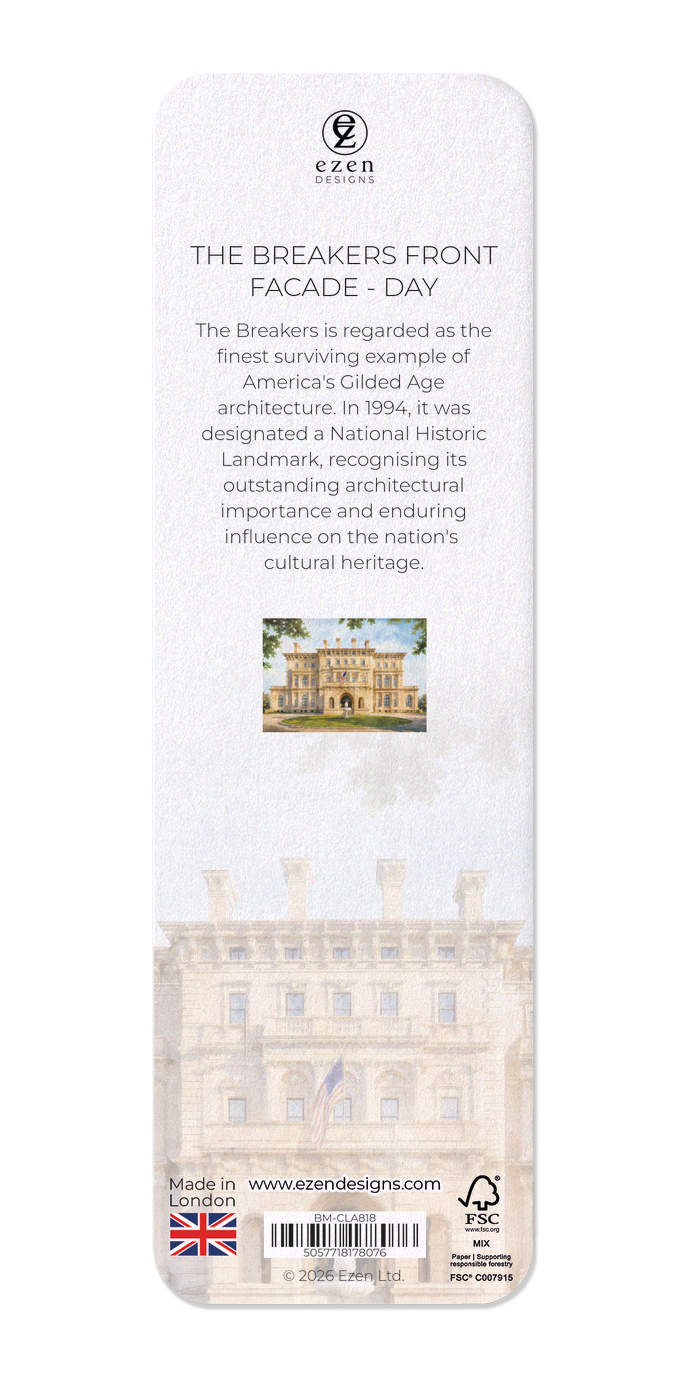 Ezen - The Breakers Front Facade - Day - Bookmark - Back