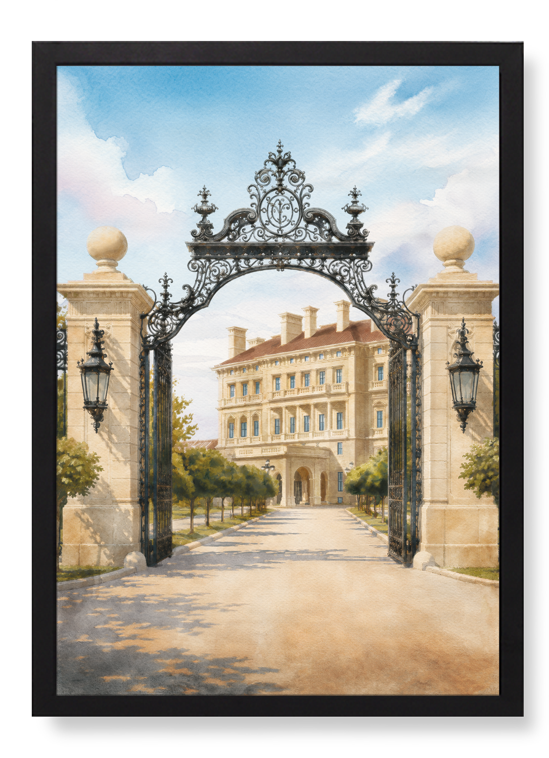Print in the frame