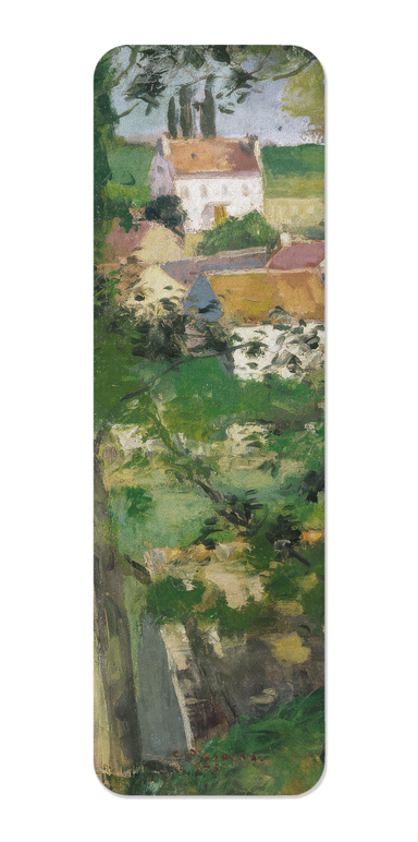 Ezen - The Climb, Rue de la Côte-du-Jalet, Pontoise (1875) - Bookmark - Front