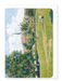 Ezen - The House of the Deaf Woman and the Belfry at Eragny (1886) - Greeting Card - Front