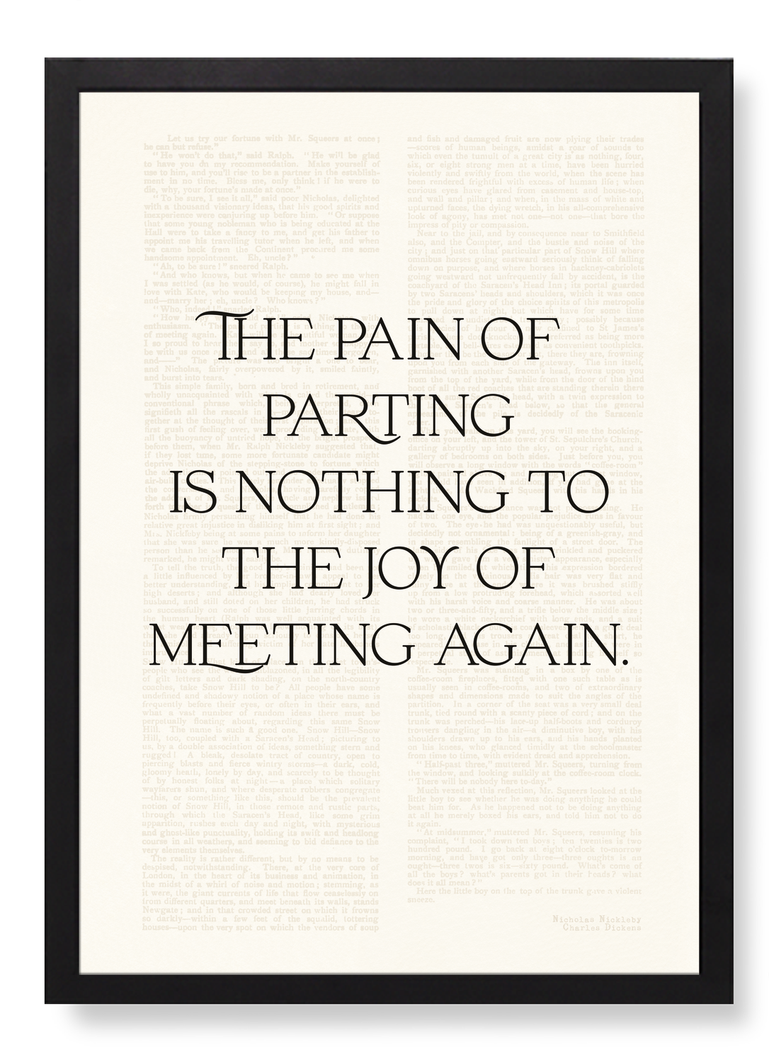 Print in the frame