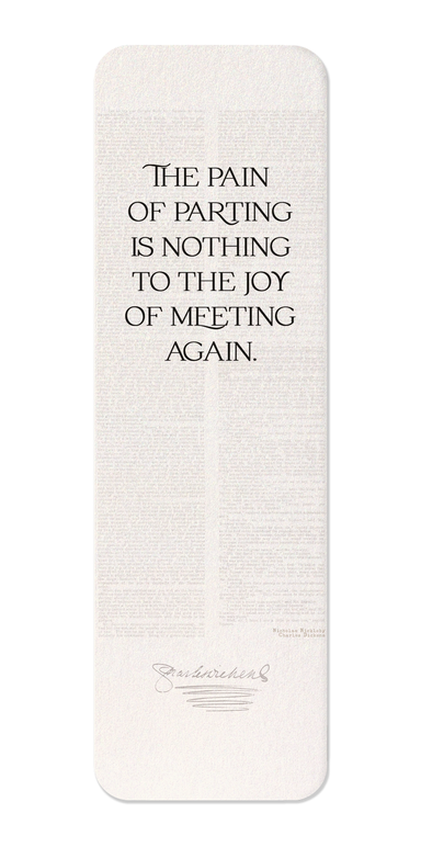 Ezen - The Pain of Parting (1838) - Bookmark - Front