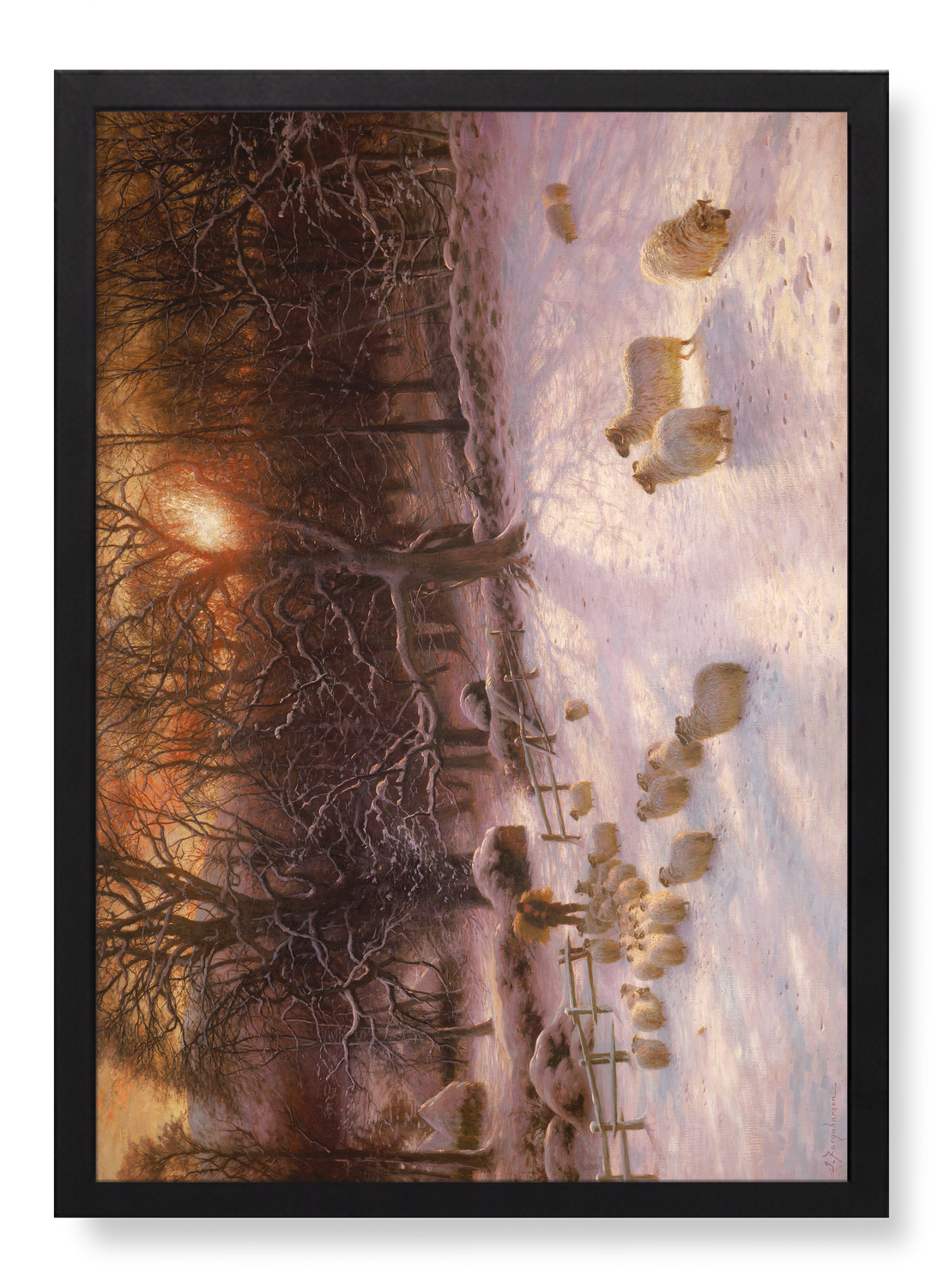 Print in the frame
