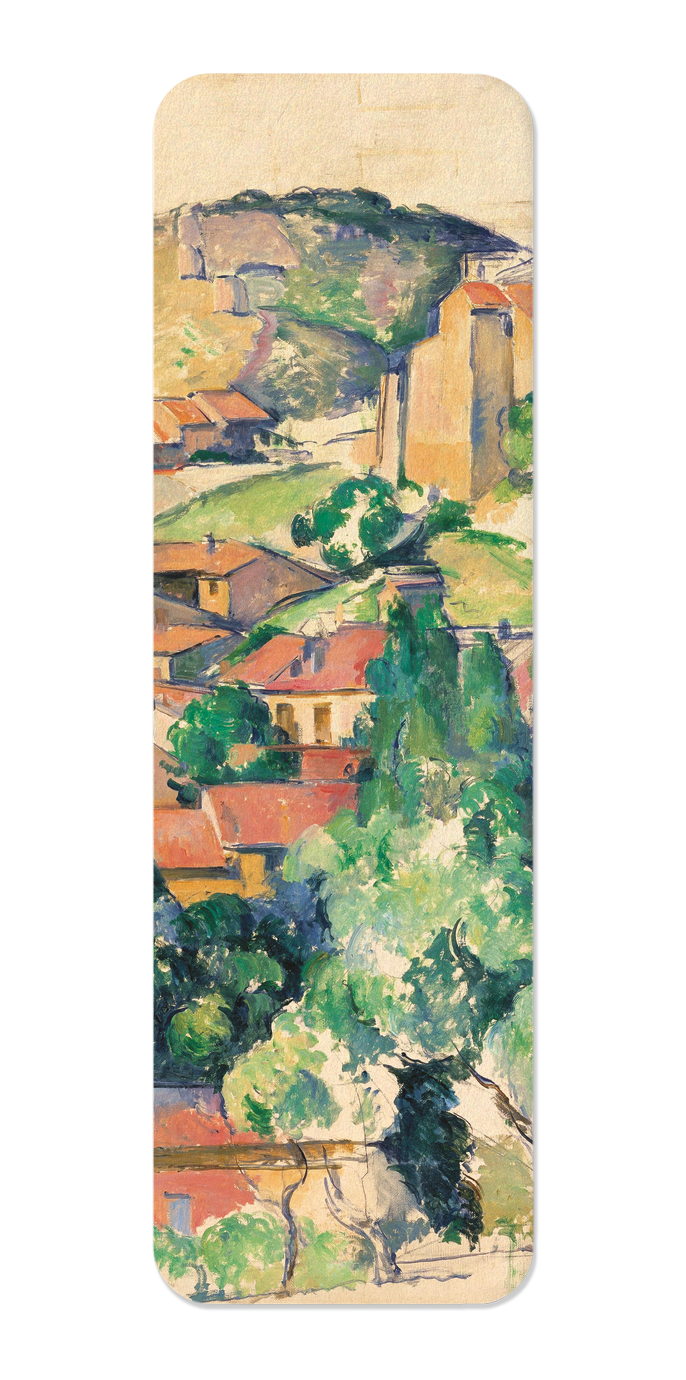 Ezen - The Village of Gardanne (c.1885) - Bookmark - Front