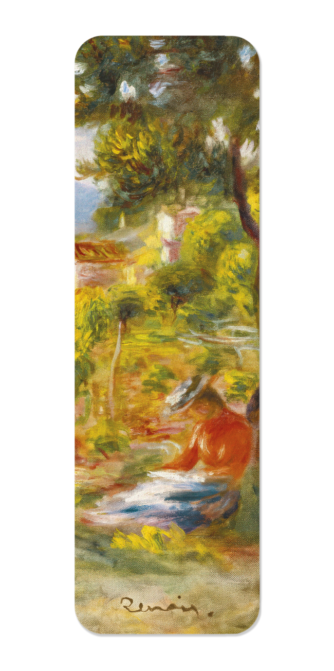 Ezen - The Vineyards at Cagnes (1908) - Bookmark - Front