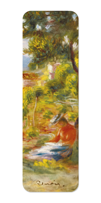 Ezen - The Vineyards at Cagnes (1908) - Bookmark - Front