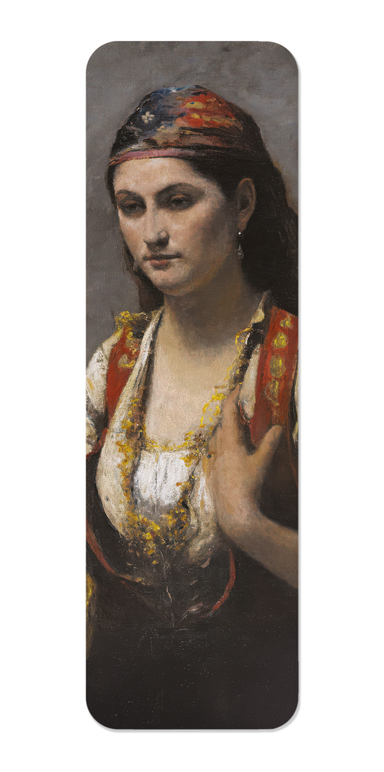 Ezen - The Young Woman of Albano (1872) - Bookmark - Front