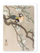 Ezen - Tit birds on cherry branch - Greeting Card - Front