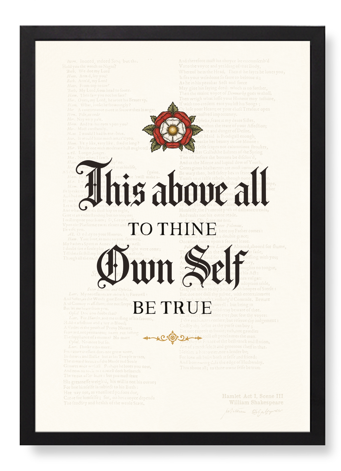 Print in the frame