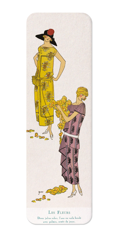 Ezen - Très Parisien - Les Fleurs (1923) - Bookmark - Front