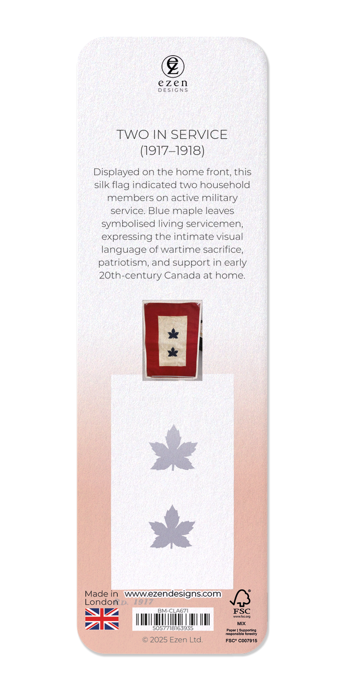 Ezen - Two in Service (1917–1918) - Bookmark - Back