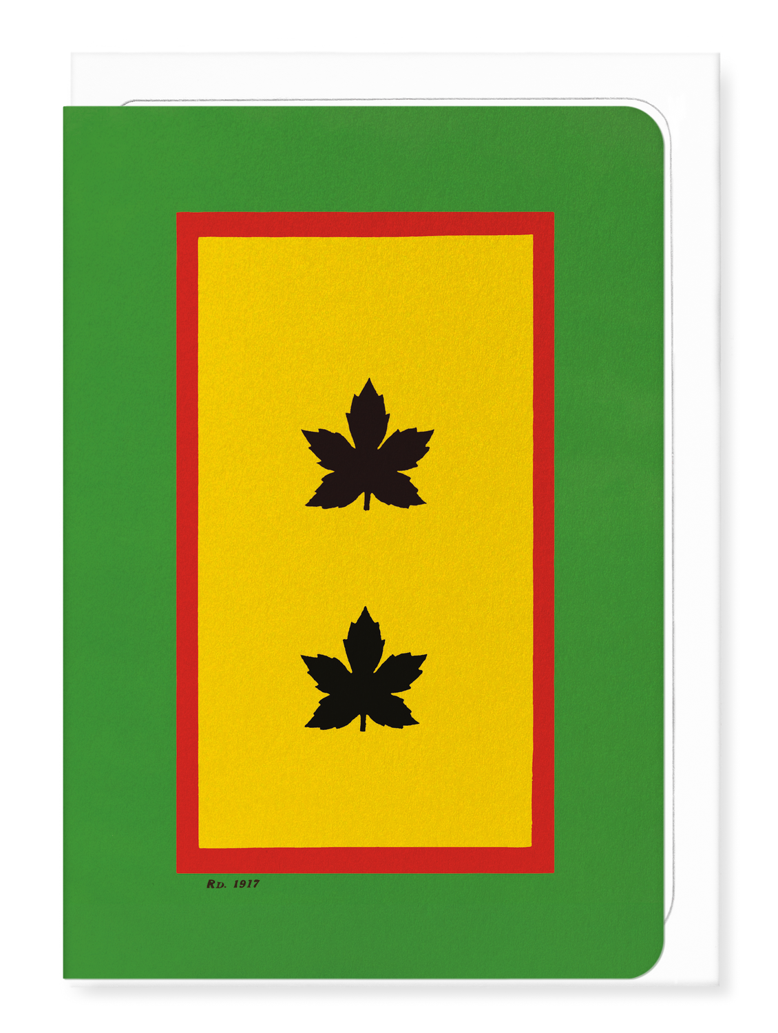 Ezen - Two in Service – Reimagined Pan-African - Greeting Card - Front