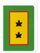 Ezen - Two in Service – Reimagined Pan-African - Greeting Card - Front
