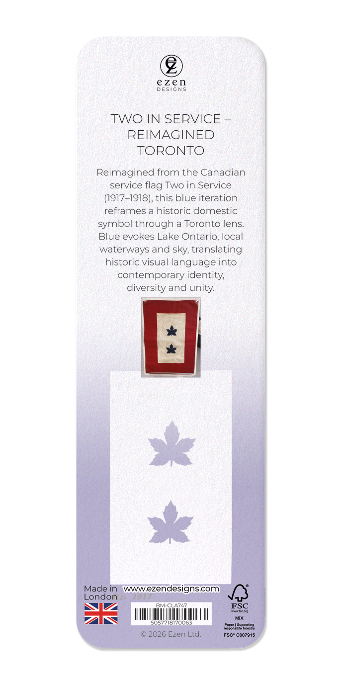 Ezen - Two in Service – Reimagined Toronto - Bookmark - Back