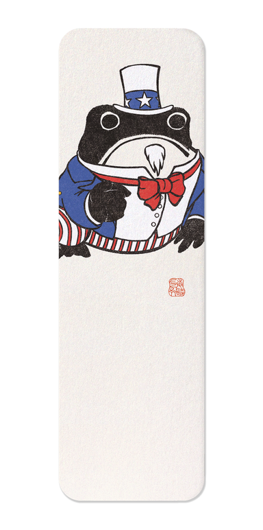 Ezen - Uncle Sam Ezen Frog - Bookmark - Front