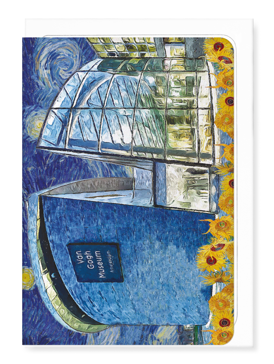 Ezen - Van gogh museum amsterdam - Greeting Card - Front