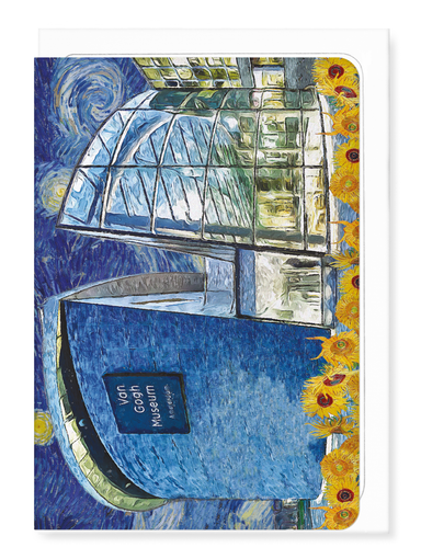 Ezen - Van gogh museum amsterdam - Greeting Card - Front