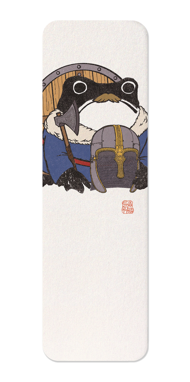 Ezen - Viking Ezen Frog - Bookmark - Front