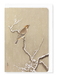Ezen - Waxwing bird on snowy branch - Greeting Card - Front