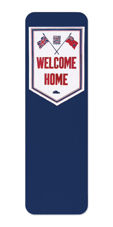 Ezen - Welcome Home Banner - Bookmark - Front