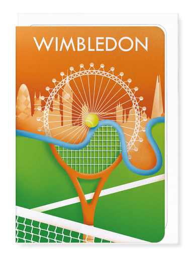 Ezen - Wimbledon tennis - Greeting Card - Front