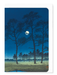 Ezen - Winter moon over toyama plain - Greeting Card - Front
