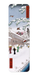 Ezen - Yabu Street at the foot of Atago Hill (1857) - Bookmark - Front