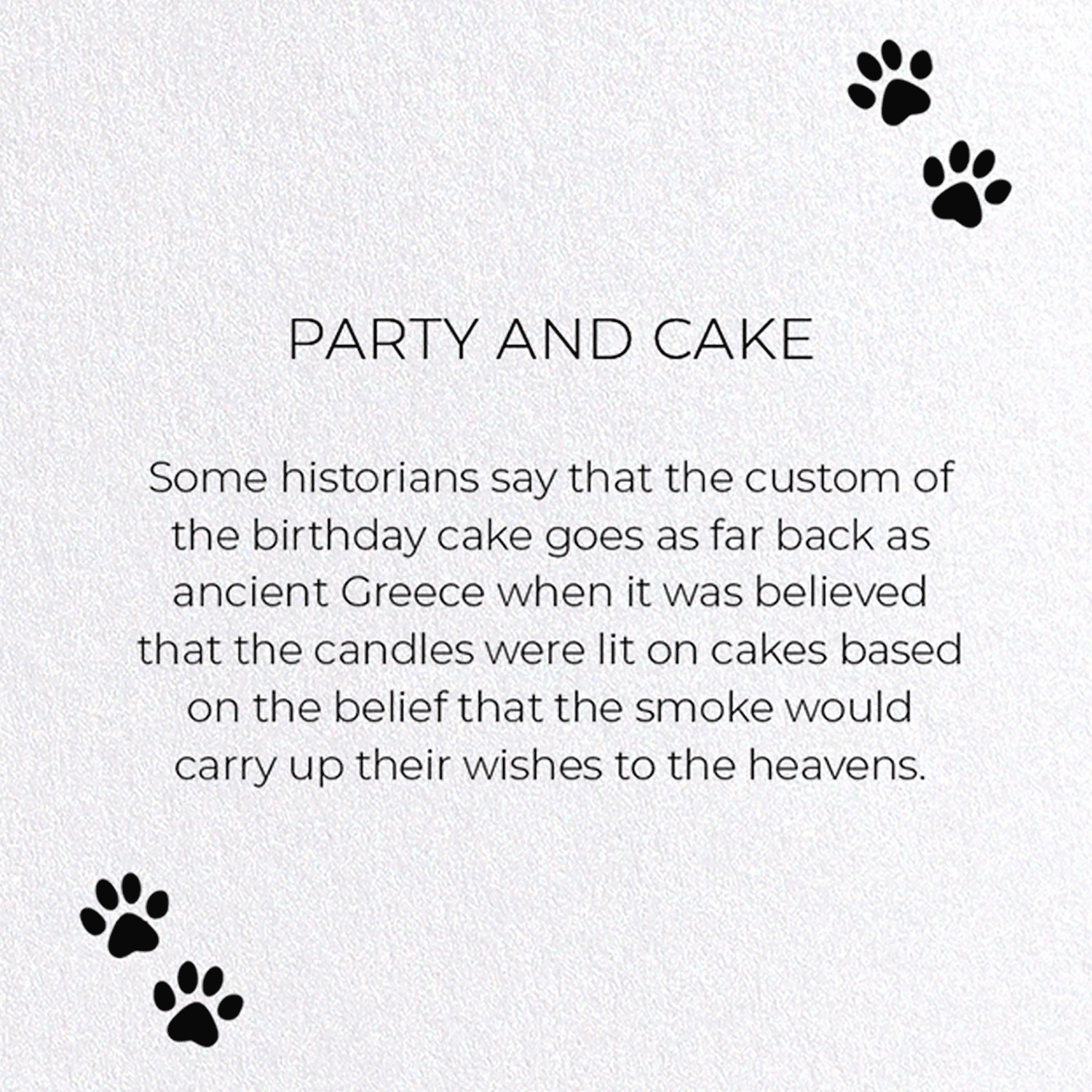PARTY AND CAKE