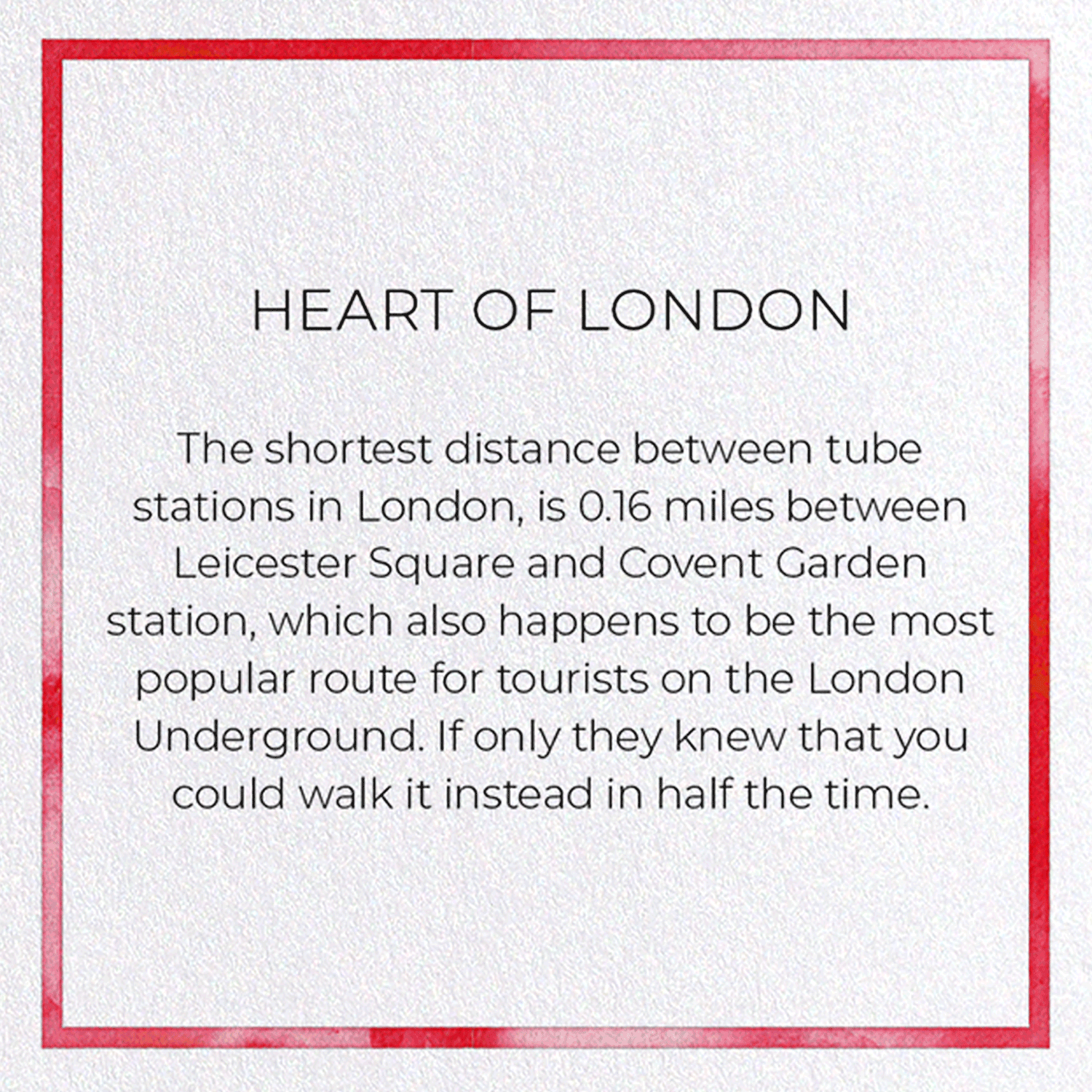 HEART OF LONDON