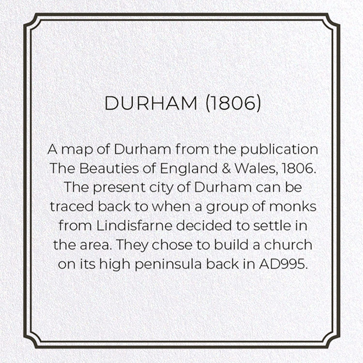 DURHAM (1806)