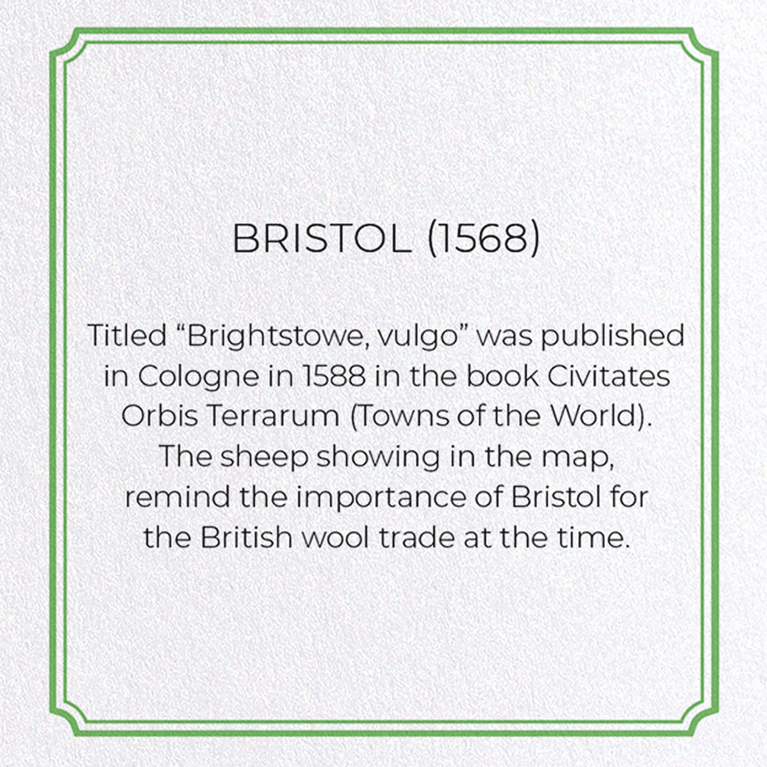 BRISTOL (1568)