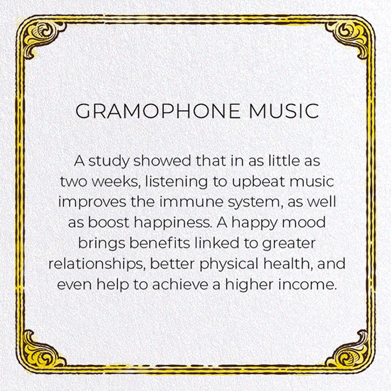 GRAMOPHONE MUSIC