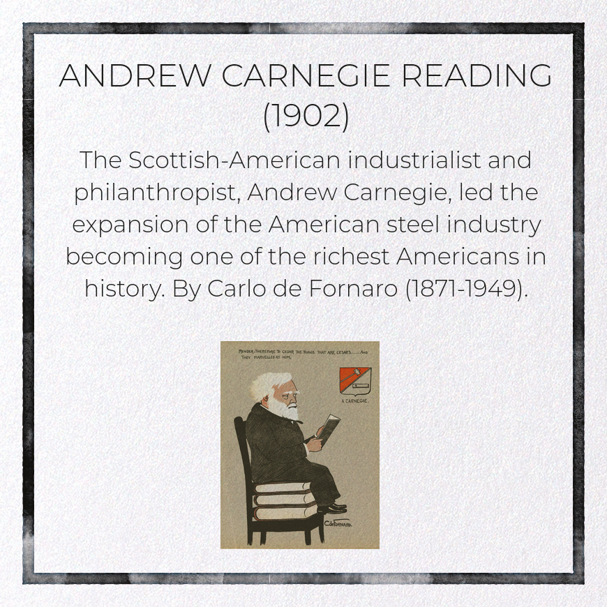 ANDREW CARNEGIE READING (1902)