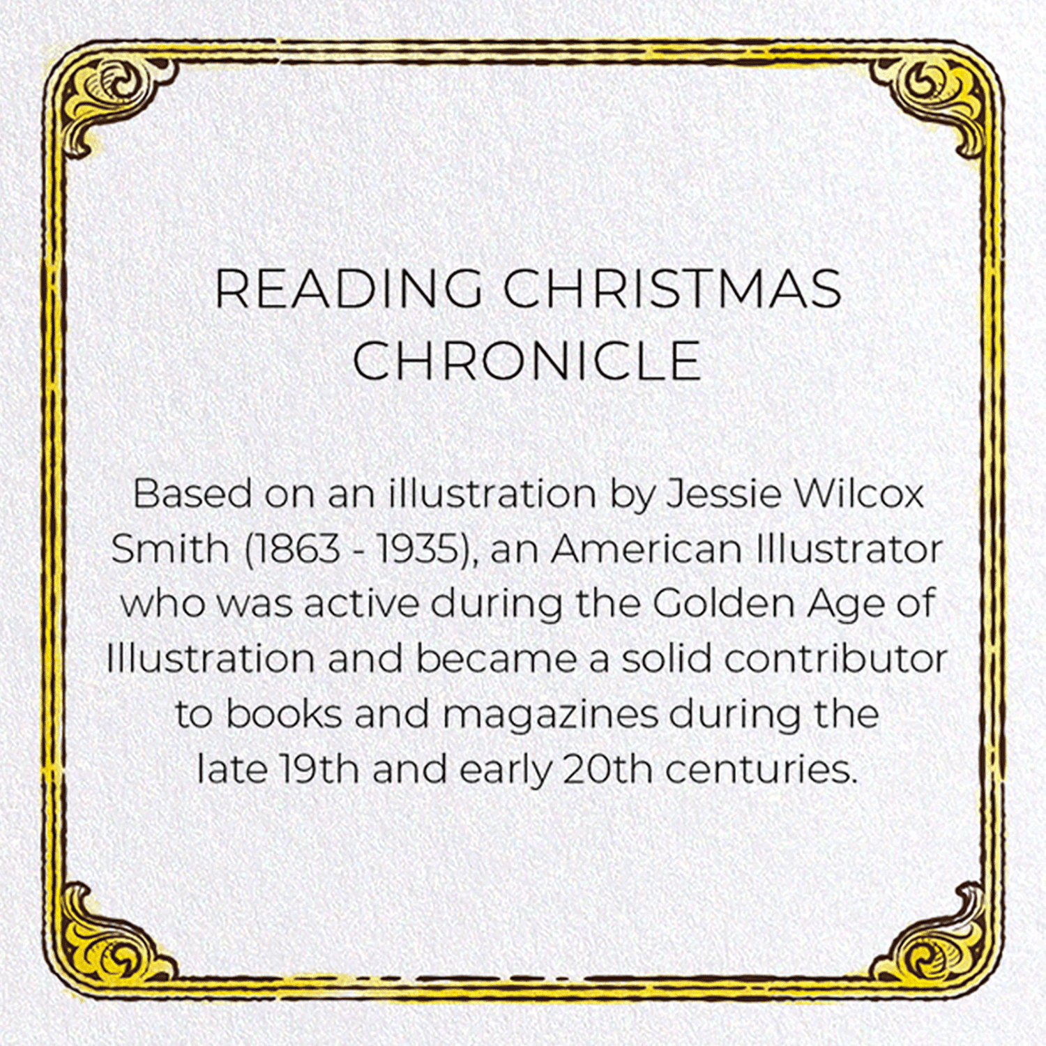 READING CHRISTMAS CHRONICLE
