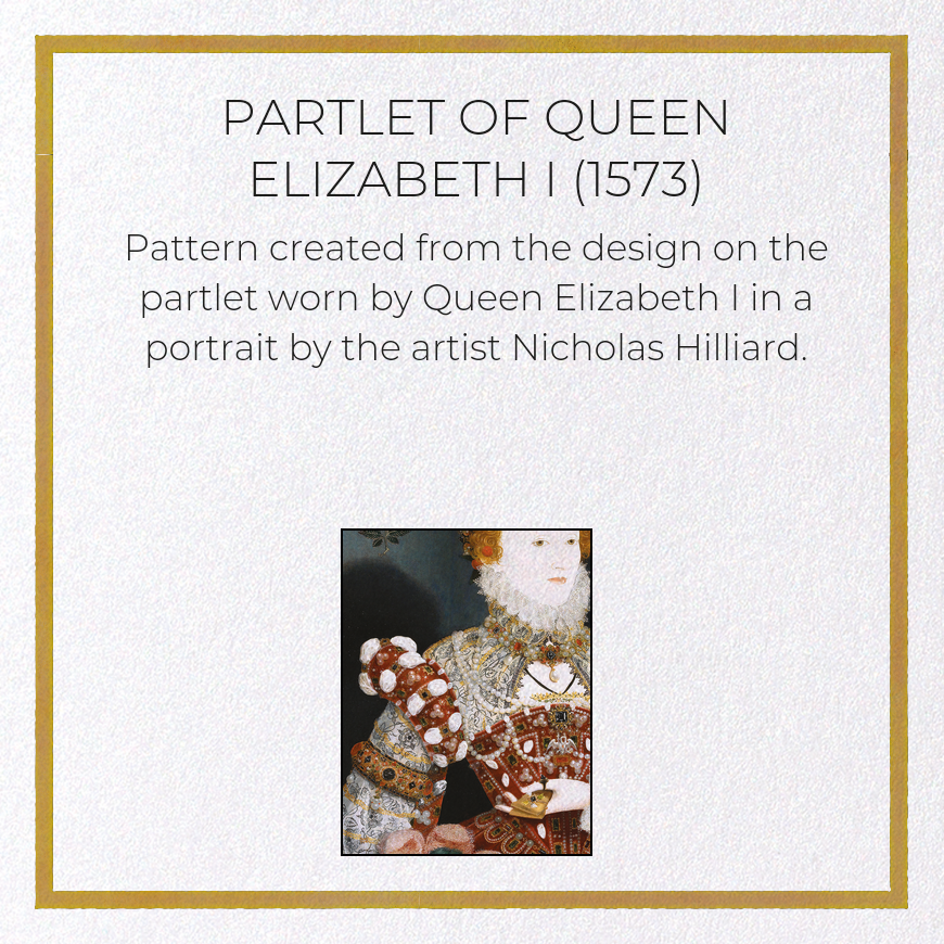 PARTLET OF QUEEN ELIZABETH I (1573)