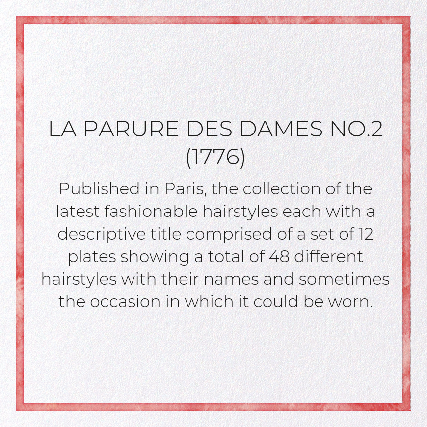 LA PARURE DES DAMES NO.2 (1776)