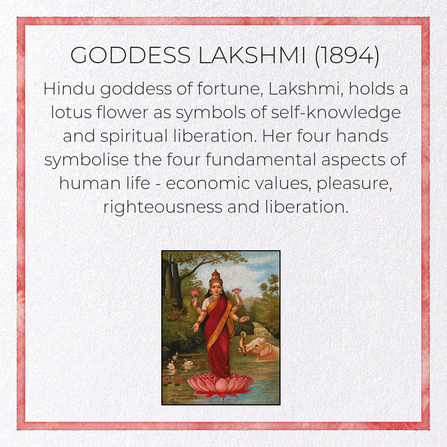 GODDESS LAKSHMI (1894)