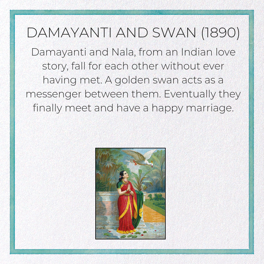 DAMAYANTI AND SWAN (1890)