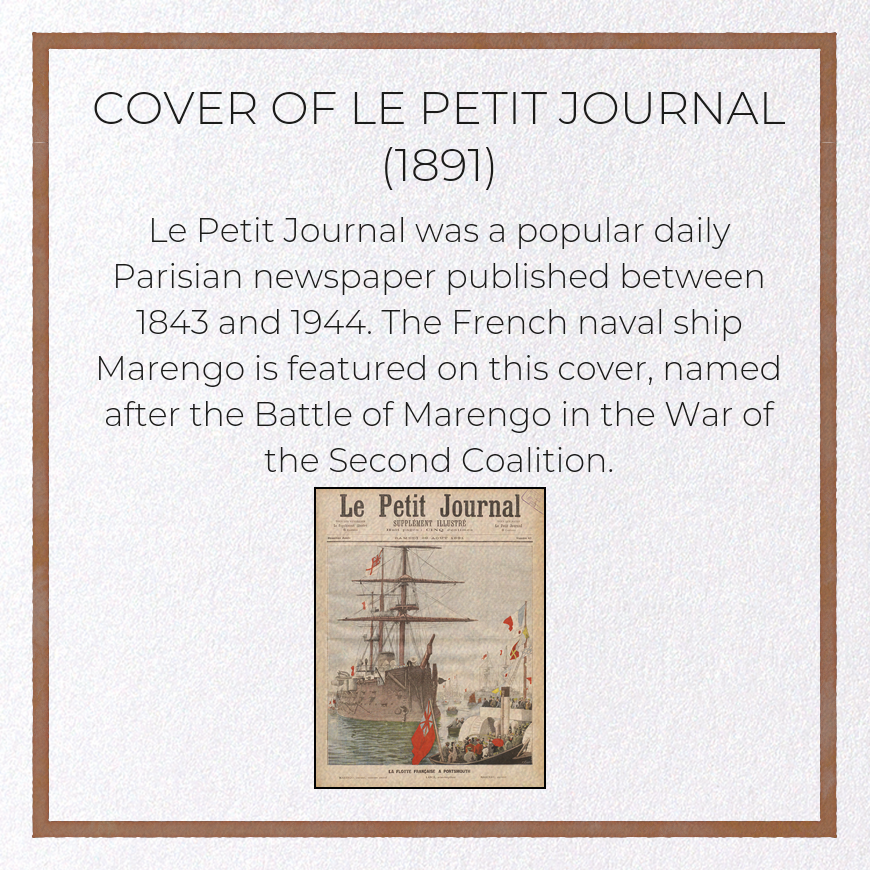 COVER OF LE PETIT JOURNAL (1891)