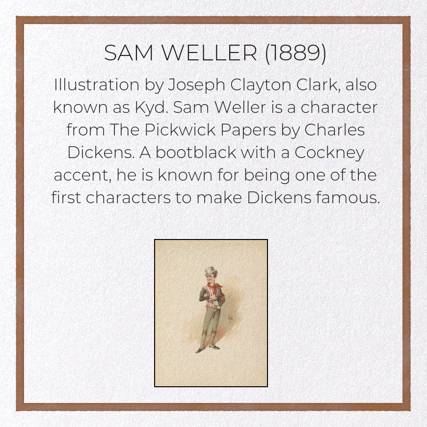 SAM WELLER (1889)