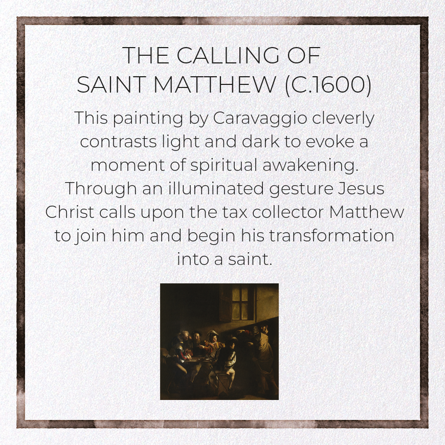 THE CALLING OF SAINT MATTHEW (C.1600)