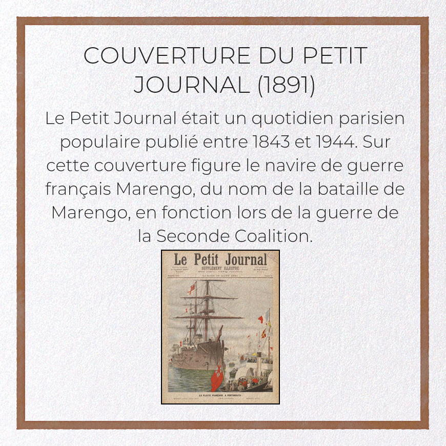 COUVERTURE DU PETIT JOURNAL (1891)