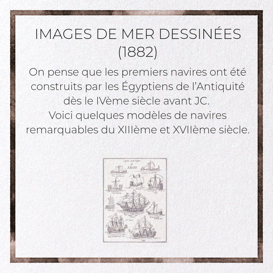 IMAGES DE MER DESSINÉES (1882)