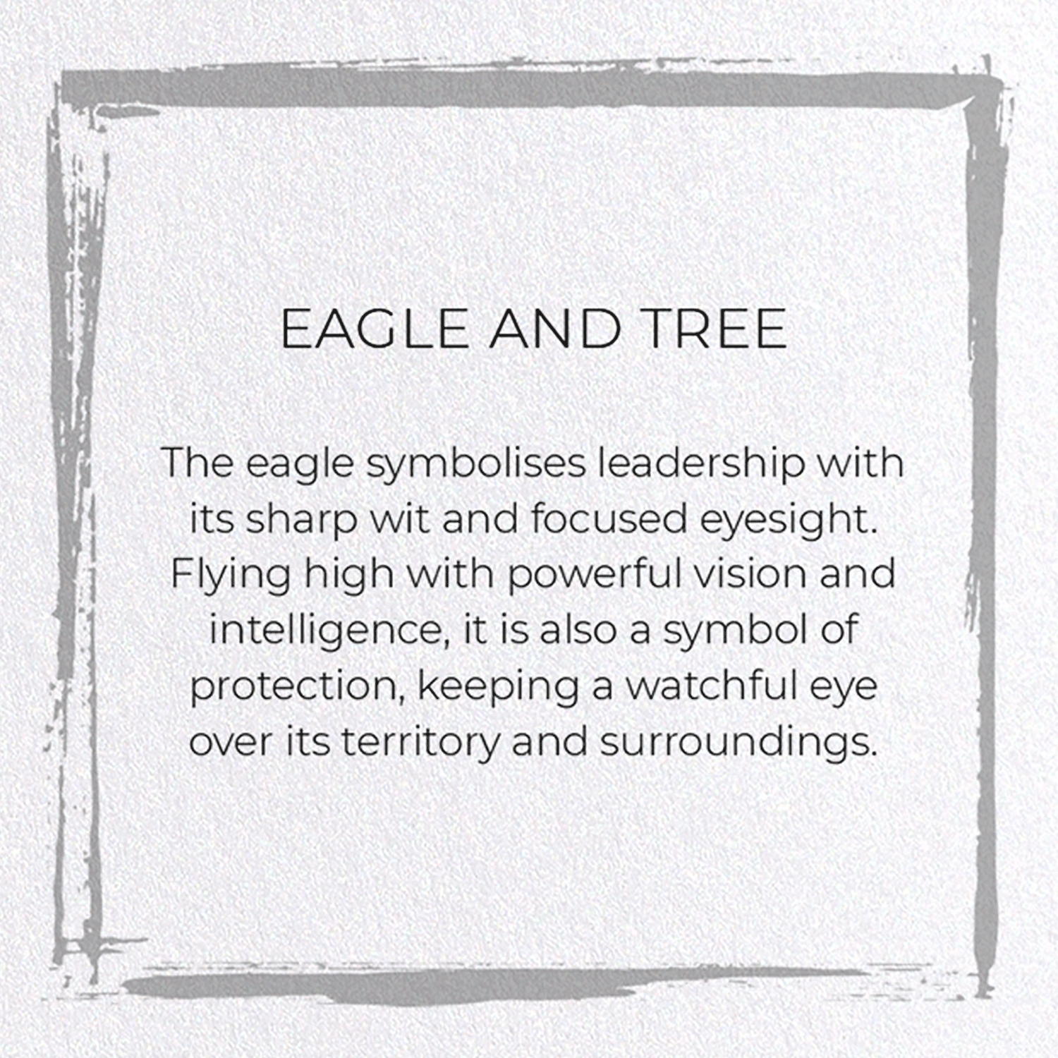 EAGLE AND TREE