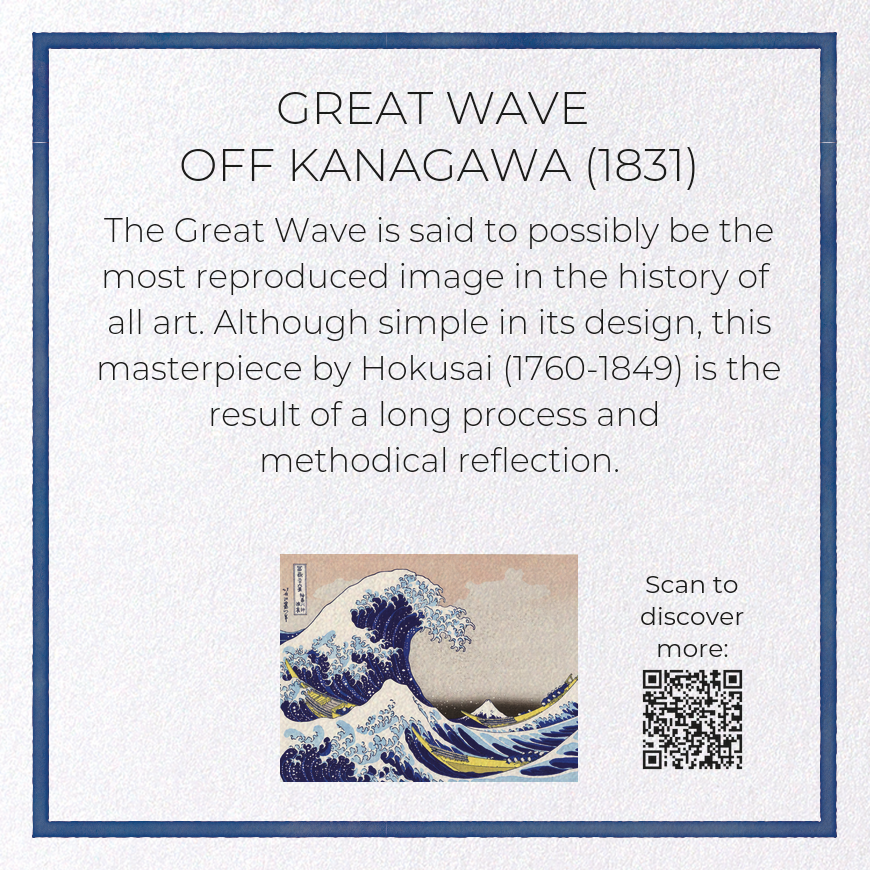 GREAT WAVE OFF KANAGAWA (1831)