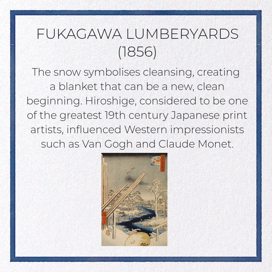 FUKAGAWA LUMBERYARDS (1856)