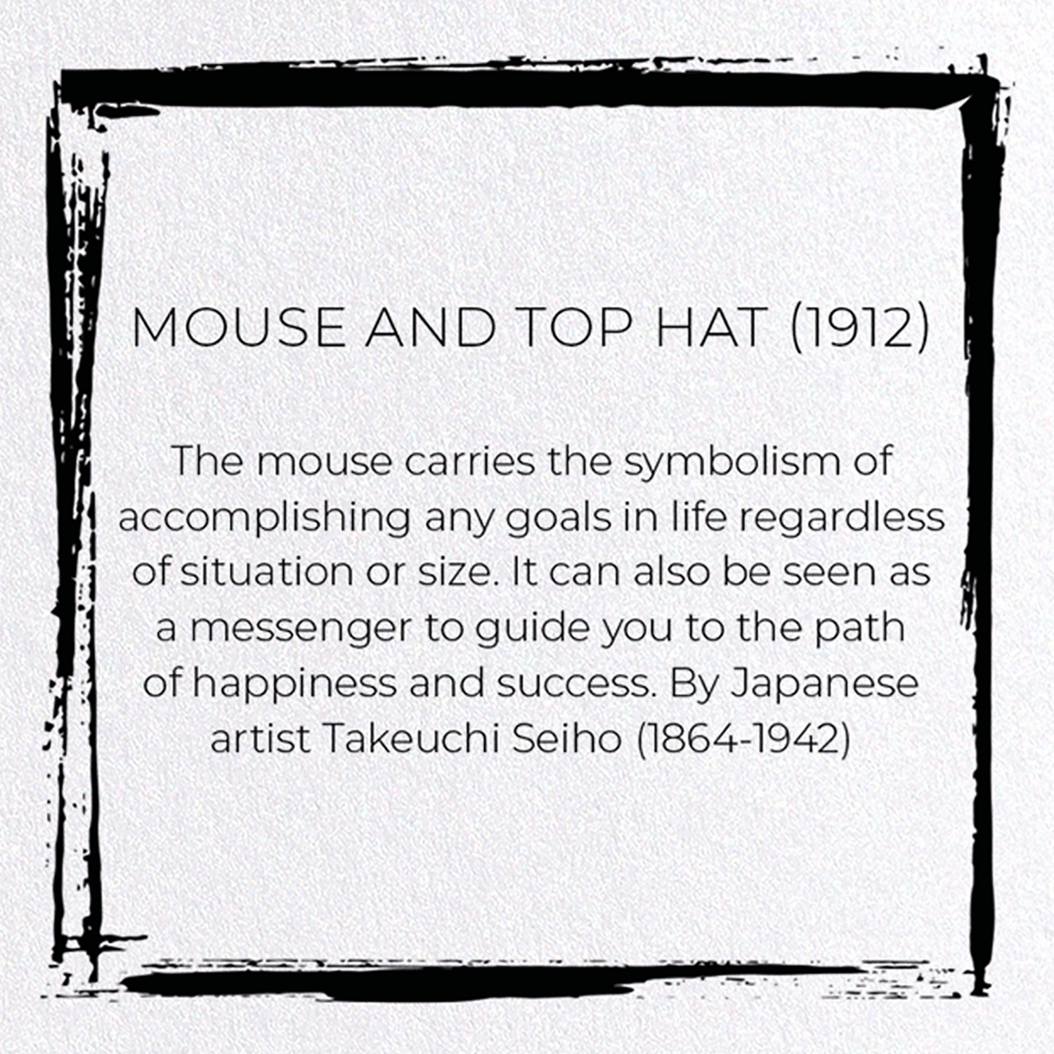 MOUSE AND TOP HAT (1912)