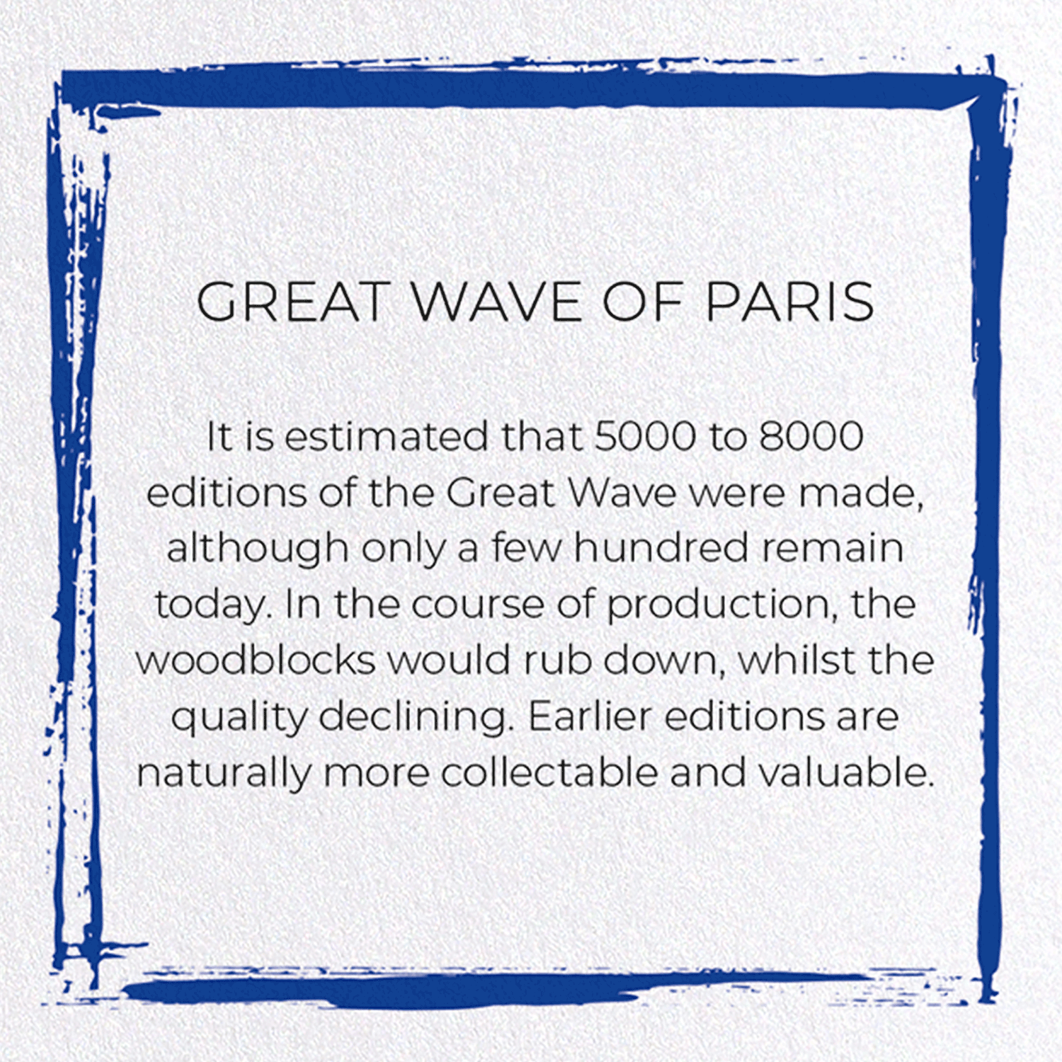 GREAT WAVE OF PARIS